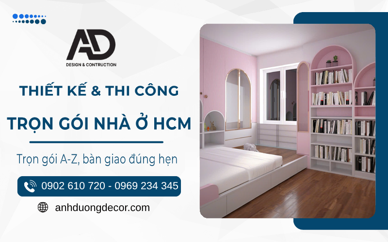 Thiết kế thi công phòng ngủ trẻ em trọn gói